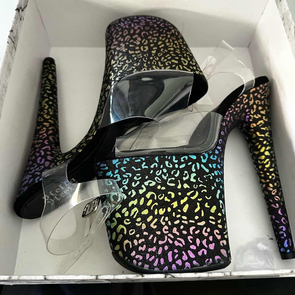 Hella Heels Moonlight Leopard